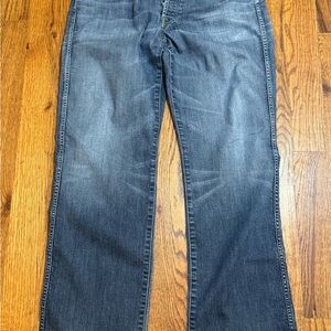 7 For All Mankind‎ Men's Dark Blue Bootcut Jeans